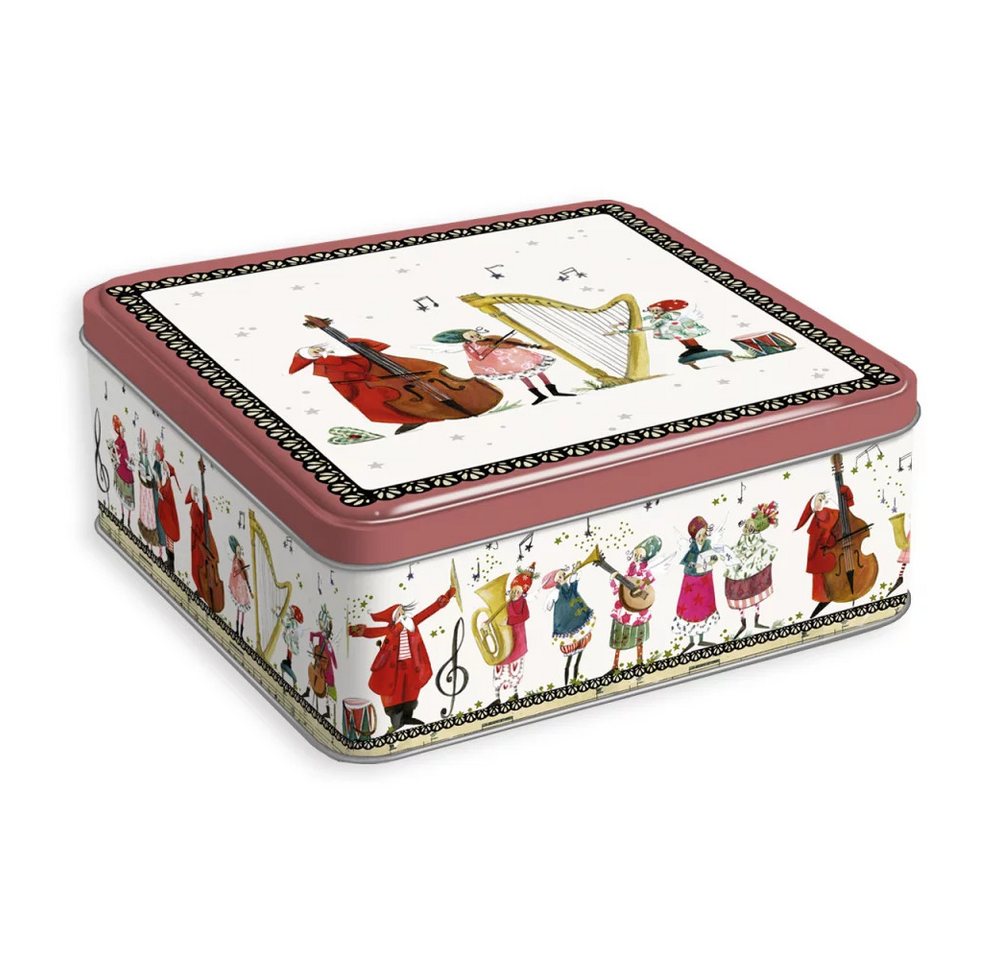 Grätz Verlag Keksdose Plätzchendose mit wundeschönen Illustrationen, mit wunderschönen Illustrationen von Grätz Verlag