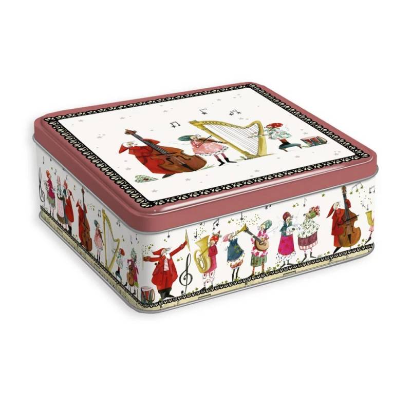 Grätz Verlag Keksdose Plätzchendose mit wundeschönen Illustrationen, mit wunderschönen Illustrationen von Grätz Verlag