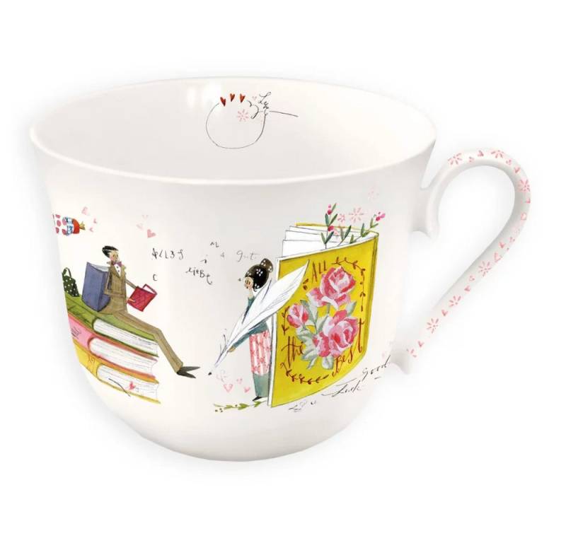 Grätz Verlag Tasse Porzellantasse mit Motiv, Lieblingstasse, 400ml von Grätz Verlag