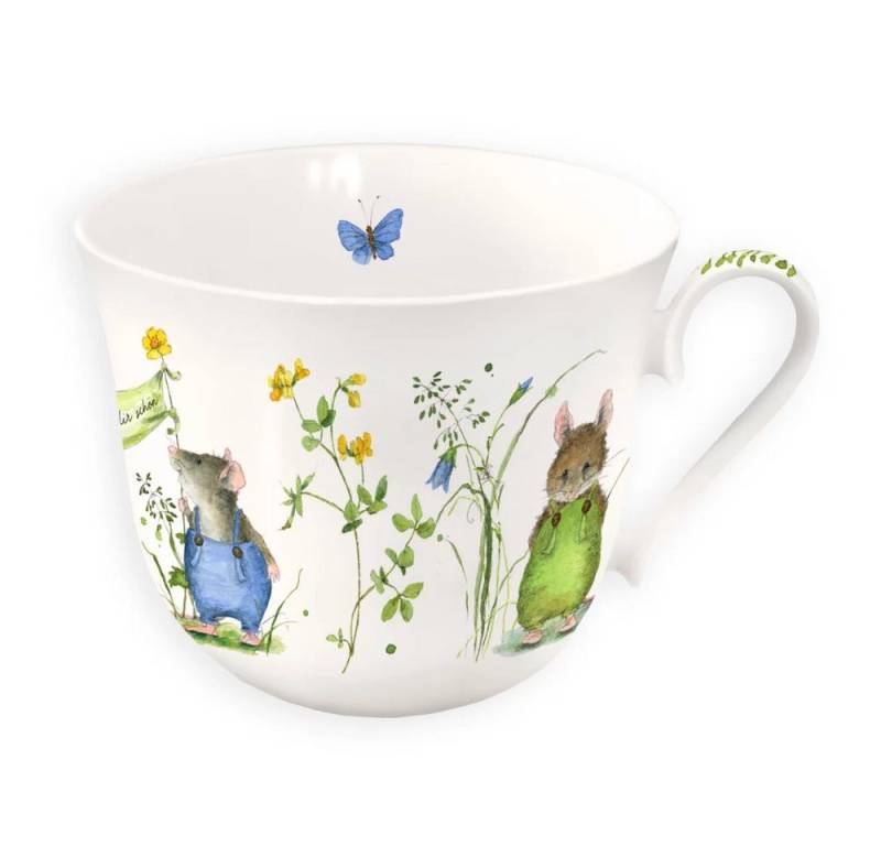 Grätz Verlag Tasse Porzellantasse mit Motiv, Lieblingstasse, 400ml von Grätz Verlag