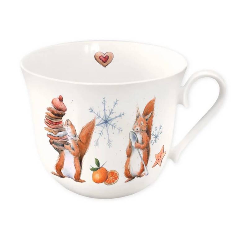 Grätz Verlag Tasse Porzellantasse mit Motiv, Lieblingstasse, 400ml von Grätz Verlag