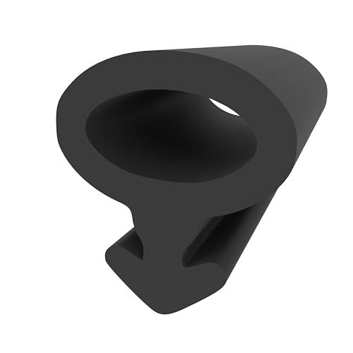 Anschlagdichtung für Rehau Fenster – Schwarz | 10 Meter | Fensterdichtung Flügelanschlag | Zugluftschutz | Gummiprofil | Abdichtung Rehau von Graf Dichtungen