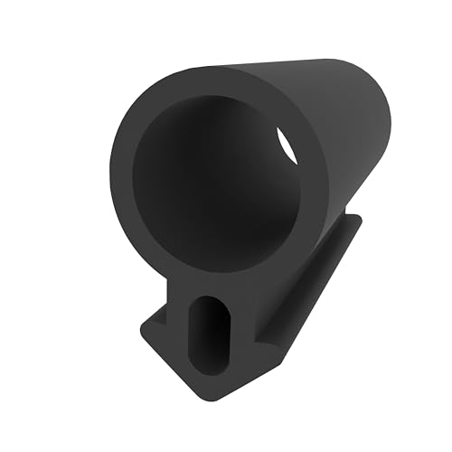 Anschlagdichtung für WERU Fenster – Schwarz - Muster - Schlauchdichtung Fenster - Fensterdichtung Gummi - Abdichtung Flügelanschlag - Zugluftschutz Renovierung von Graf Dichtungen