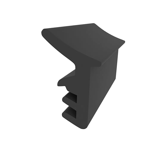 Dachfensterdichtung für Velux Dachflächenfenster – Schwarz | 6 Meter | Gummidichtung | 19 mm Höhe | Fensterdichtung | Zugluft- & Witterungsschutz von Graf Dichtungen