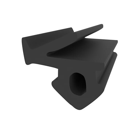 Anschlagdichtung für VEKA, Trocal und Kömmerling Fenster - Schwarz - 15 Meter - Fensterdichtung - Gummidichtung - Dichtung - Kunststofffenster von Graf Dichtungen