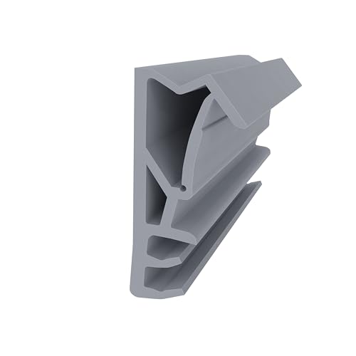 Flügelfalzdichtung für Holzelemente – Grau - 8 Meter - Gummidichtung - 15 mm Falzhöhe - Tür- & Fensterdichtung - Zugluft- & Schallschutz Flügelfalzdichtung für Holzelemente – Grau - 8 Meter - Gummidichtung - 15 mm Falzhöhe - Tür- & Fensterdichtung - Zugluft- & Schallschutz von Graf Dichtungen