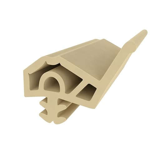 Holzzargendichtung für Holztüren – Beige | 10 Meter | Gummidichtung | 12,3 mm Falzbreite | Türdichtung für Holzzargen | Zugluft- & Schallschutz Holzzargendichtung für Holztüren – Beige | 10 Meter | Gummidichtung | 12,3 mm Falzbreite | Türdichtung für Holzzargen | Zugluft- & Schallschutz von Graf Dichtungen