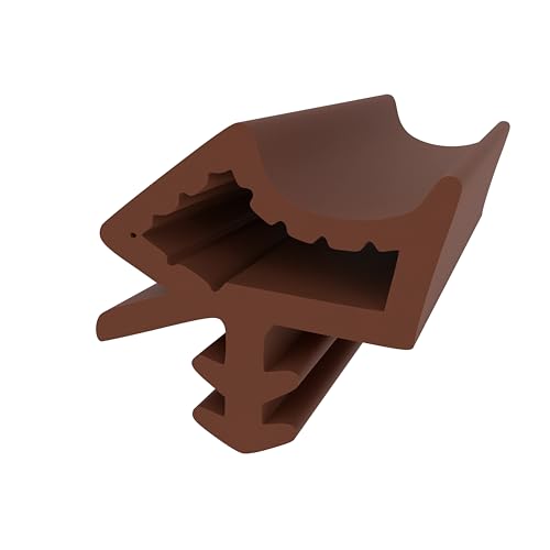 Holzzargendichtung für Holztüren – Braun - Muster - 12 mm Falzbreite - Zimmertürdichtung - Türdichtung Gummi Holzzargendichtung für Holztüren – Braun - Muster - 12 mm Falzbreite - Zimmertürdichtung - Türdichtung Gummi von Graf Dichtungen
