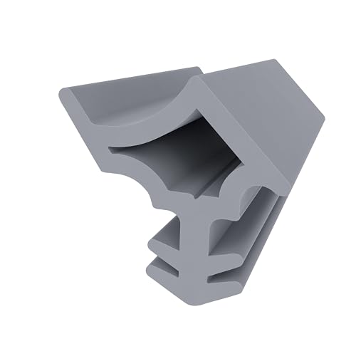 Stahlzargendichtung für Stahlzargen – Grau - Muster - 15 mm Breite - Türdichtung Gummi - Schallschutzdichtung & Zugluftschutz Stahlzargendichtung für Stahlzargen – Grau - Muster - 15 mm Breite - Türdichtung Gummi - Schallschutzdichtung & Zugluftschutz von Graf Dichtungen