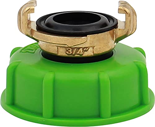 Graf Otto IBC-SK-Adapter 0,75'' AG Standard, feste Mutter (Zubehör für IBC Tank) 874742, Grün von Graf