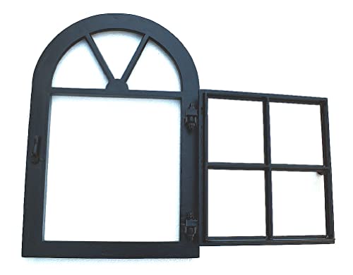Graf von Gerlitzen Aluminium Eisenfenster Eisen Fenster Scheunen Stall Scheunenfenster Stallfenster Garten Ruine zum öffnen W1-B von Graf von Gerlitzen