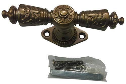 Graf von Gerlitzen Antik Messing Fenster Griff Fenstergriff Fensterolive F46A von Graf von Gerlitzen