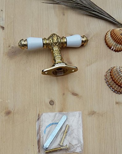 Graf von Gerlitzen Antik Messing Fenster Griff Griffe Fenstergriff Fensterolive F47P von Graf von Gerlitzen