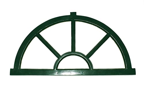 Graf von Gerlitzen Eisenfenster Stallfenster Scheunenfenster Aluminium Halbrund 65 x 34 cm. W4G Graf von Gerlitzen Eisenfenster Stallfenster Scheunenfenster Aluminium Halbrund 65 x 34 cm. W4G von Graf von Gerlitzen