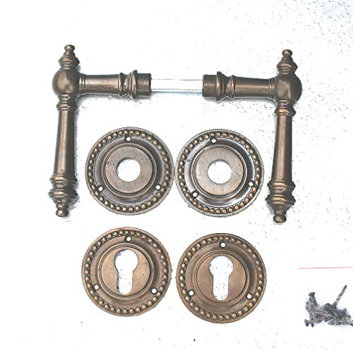 Graf von Gerlitzen Grafgriffe Volksgriffe Antik Messing Tür Griff Griffe Türgriff Türgriffe Türbeschlag Türgriffsets Türklinken Türdrücker Türbeschläge PZ Rosetten V21 von Graf von Gerlitzen