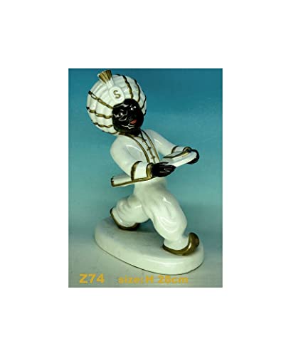 Graf von Gerlitzen Neundorf Porzellan Figur Figuren Porzellanfigur Sarotti Mohr Werbefigur Werbefiguren Z74 von Graf von Gerlitzen