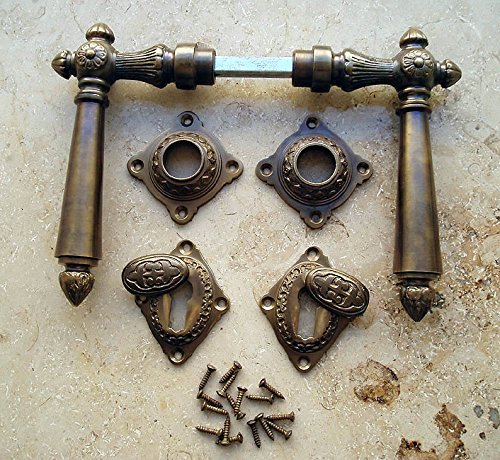 Tür Griff Graf von Gerlitzen BB Rosetten Türgriff Türgriffe Türbeschlag Gründerzeit WLMBA von Graf von Gerlitzen