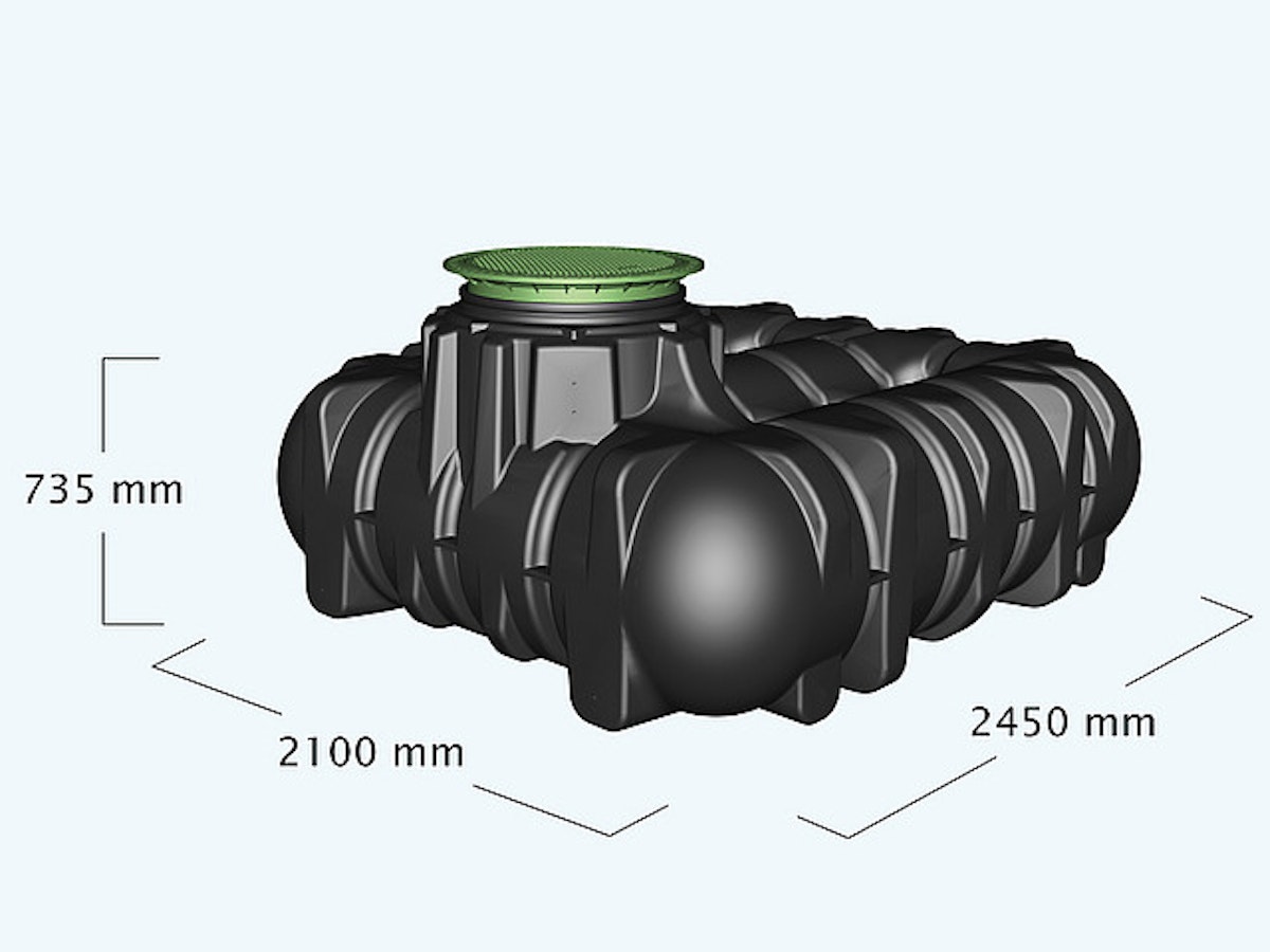 Graf Flachtank Platin 3000 l von Graf