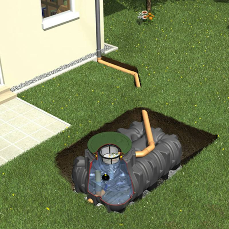 Graf Flachtank Platin Retentionszisterne 5000L Graf Flachtank Platin Retentionszisterne 5000L von Graf