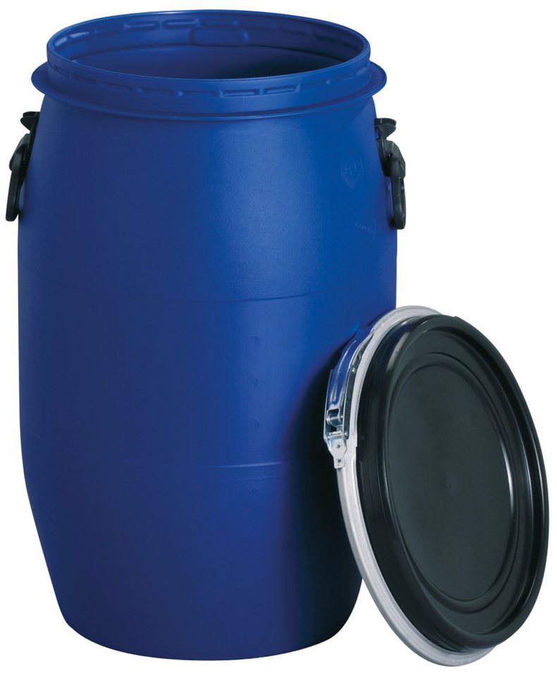 Graf Kanister Kunststoff-Weithalsfass 60 Liter blau von Graf