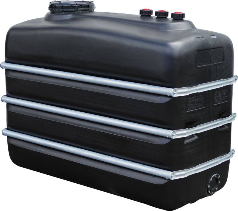 Graf Regentonne Raumspartank 3000 L schwarz von Graf
