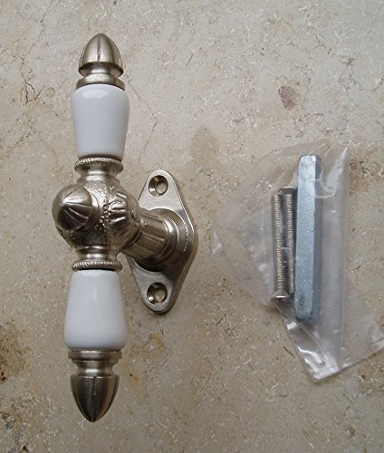 Graf von Gerlitzen Antik Messing Nickel Fenster Griff Griffe Fenstergriff Fensterolive F7N von Graf von Gerlitzen