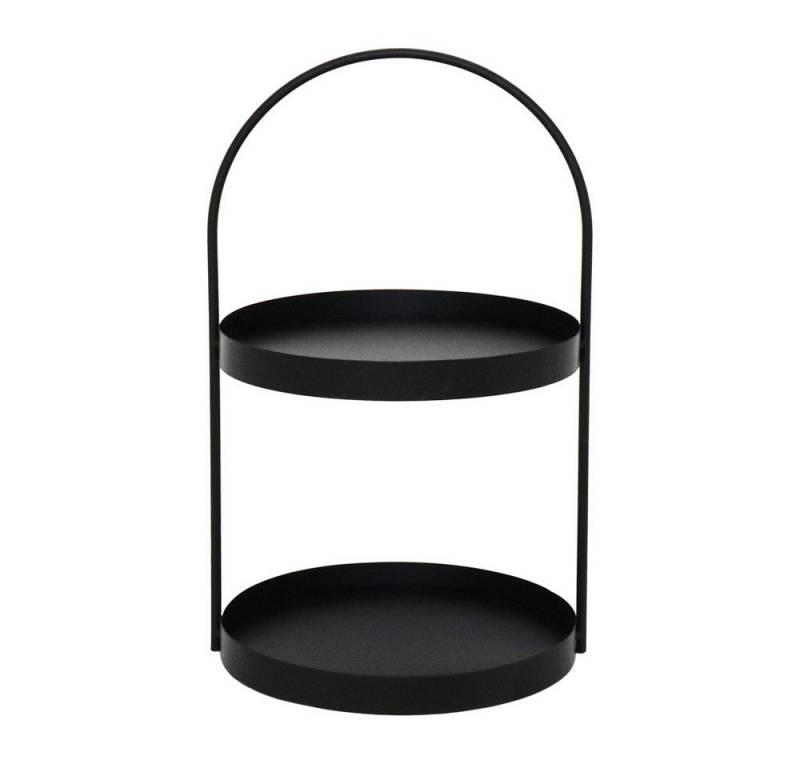 Grafelstein Etagere Etagere MARIT schwarz aus Metall modernes Design H46cm Metalletagere m Grafelstein Etagere Etagere MARIT schwarz aus Metall modernes Design H46cm Metalletagere m von Grafelstein