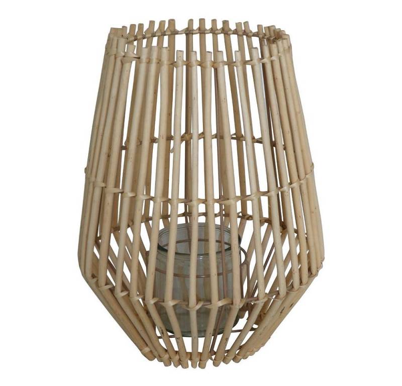 Grafelstein Kerzenlaterne Laterne BAMBOO natur aus Bambus H36cm Windlicht Ba von Grafelstein