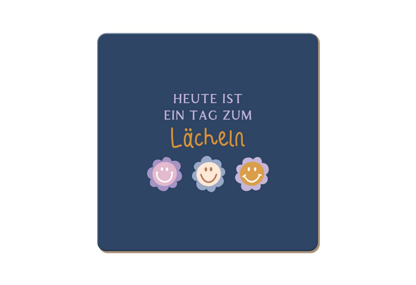Grafik Werkstatt Getränkeuntersetzer Korkuntersetzer Heute ist ein Tag zum Lächeln, 1-tlg. Grafik Werkstatt Getränkeuntersetzer Korkuntersetzer Heute ist ein Tag zum Lächeln, 1-tlg. von Grafik Werkstatt