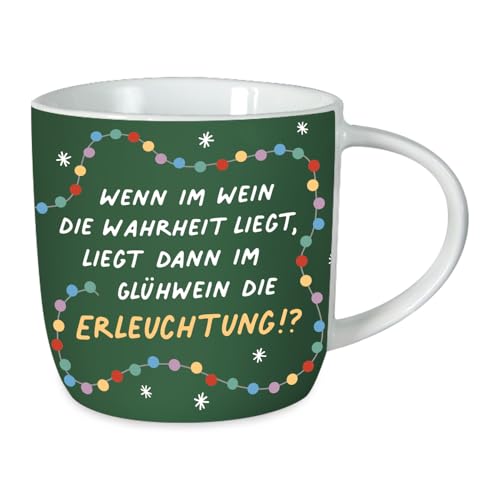 Grafik-Werkstatt Kaffeetasse mit Spruch 300 ml | Porzellan-Tasse Weihnachten | Erleuchtung Grafik-Werkstatt Kaffeetasse mit Spruch 300 ml | Porzellan-Tasse Weihnachten | Erleuchtung von Grafik-Werkstatt