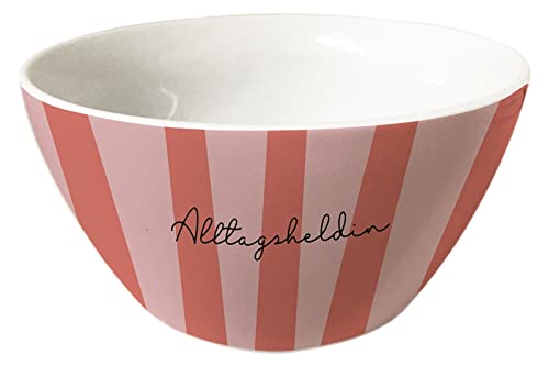 Grafik Werkstatt Müsli-Schale | Porzellan Schüssel | Alltagsheldin, Weiß von Grafik-Werkstatt