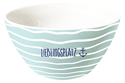 Grafik-Werkstatt Müsli-Schale | Porzellan Schüssel | Lieblingsplatz, Blau Grafik-Werkstatt Müsli-Schale | Porzellan Schüssel | Lieblingsplatz, Blau von Grafik-Werkstatt