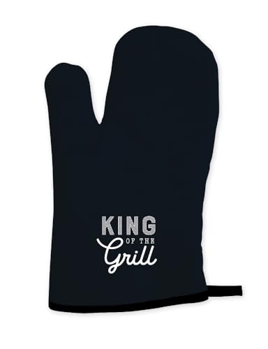 Grafik-Werkstatt | Ofen-Handschuh | King of The Grill von Grafik-Werkstatt