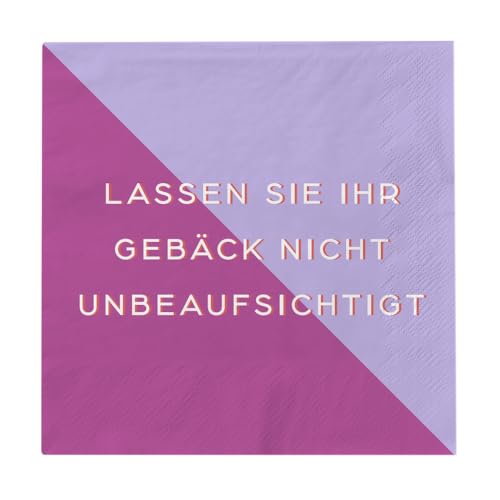 Grafik Werkstatt Servietten mit Spruch groß | 20 Stück | 16,5 x 16,5 cm | bunt | Gebäck Grafik Werkstatt Servietten mit Spruch groß | 20 Stück | 16,5 x 16,5 cm | bunt | Gebäck von Grafik-Werkstatt