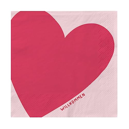 Grafik Werkstatt Servietten mit Spruch groß | 20 Stück | 16,5 x 16,5 cm | bunt | Willkommen Grafik Werkstatt Servietten mit Spruch groß | 20 Stück | 16,5 x 16,5 cm | bunt | Willkommen von Grafik-Werkstatt