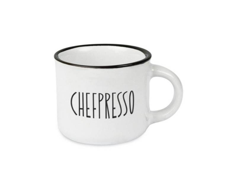 Grafik Werkstatt Tasse Espresso-Tasse Vintage Chefpresso, Keramik Grafik Werkstatt Tasse Espresso-Tasse Vintage Chefpresso, Keramik von Grafik Werkstatt