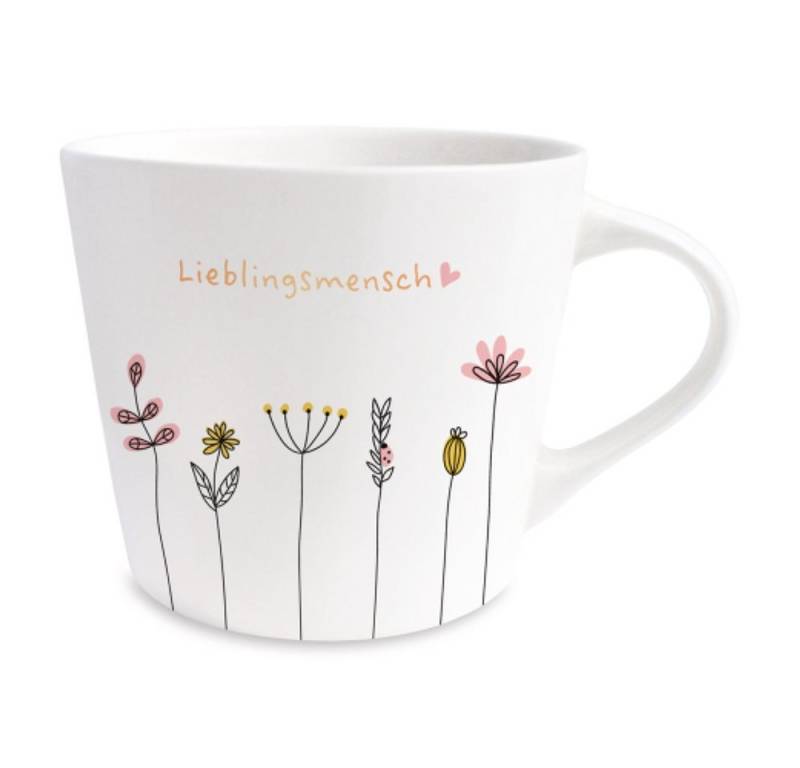 Grafik Werkstatt Tasse Goldtasse Lieblingsmensch von Grafik Werkstatt