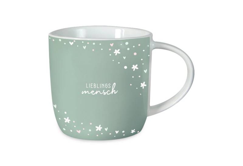 Grafik Werkstatt Tasse Grafik-Werkstatt Gute Laune Tasse, Lieblingsmensch, Geeignet für die Mikrowelle und Spülmaschine von Grafik Werkstatt