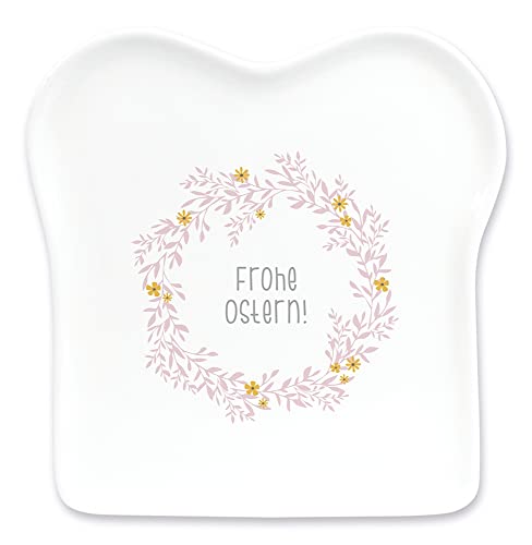 Grafik-Werkstatt | Toast-Teller | Frohe Ostern, 14,5 x 15,5 cm von Grafik-Werkstatt