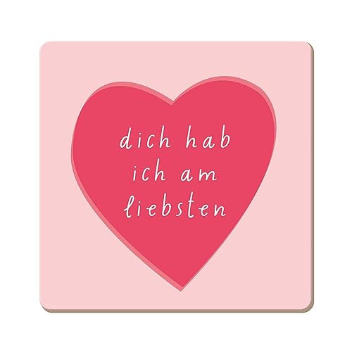 Grafik Werkstatt lustiger Untersetzer aus Kork | Dich hab ich am liebsten Grafik Werkstatt lustiger Untersetzer aus Kork | Dich hab ich am liebsten von Grafik-Werkstatt