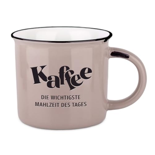 Kaffeetasse vintage| Keramik Becher zum verschenken | 400 ml | Kaffee Kaffeetasse vintage| Keramik Becher zum verschenken | 400 ml | Kaffee von Grafik-Werkstatt