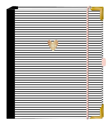 Terminplaner A5 Premium 2024 Streifen: Premium-Terminplaner Terminplaner A5 Premium 2024 Streifen: Premium-Terminplaner von Grafik-Werkstatt