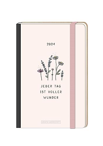 Terminplaner Letterart 2024 Jeder Tag ist voller Wunder: Terminplaner Hardcover von Grafik-Werkstatt