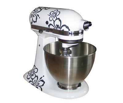 Grafix Werbung u. Design Aufkleber für Kitchenaid Küchenmaschine Hibiskus - Kitchenaid 2-Set anthrazit Grafix Werbung u. Design Aufkleber für Kitchenaid Küchenmaschine Hibiskus - Kitchenaid 2-Set anthrazit von Grafix