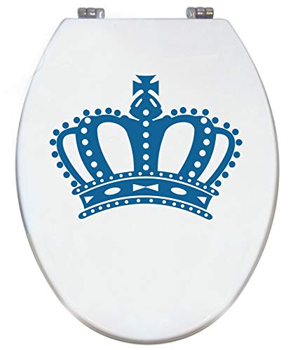 Aufkleber TÜRKIS Krone für Pressalit WC Toiletten Deckel Aufkleber TÜRKIS Krone für Pressalit WC Toiletten Deckel von Grafix