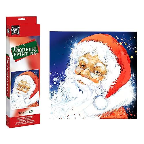 Grafix Diamond Painting Weihnachtsmann 30x30 cm von Grafix