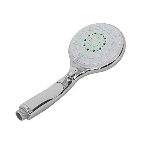 Grafner® Design Duschkopf Duschbrause Handbrause 4 Funktionen Anti-Kalk-Düsen verchromt von Grafner