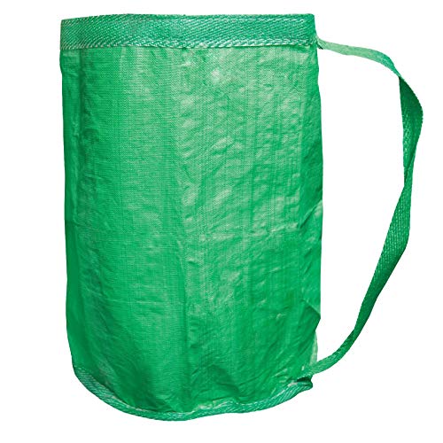 Grafner® Gartensack mit Umhängegurt | 280 Liter | sehr stabil | belastbar bis 100 kg | doppelte Nähte | verschließbar | reißfest | Gartentasche Laubsack Gartenabfallsack | Menge NACH Wunsch (1) von Grafner