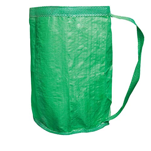 Grafner® Gartensack mit Umhängegurt | 280 Liter | sehr stabil | belastbar bis 100 kg | doppelte Nähte | verschließbar | reißfest | Gartentasche Laubsack Gartenabfallsack | Menge NACH Wunsch (5) von Grafner