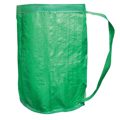 Grafner® Gartensack mit Umhängegurt | 280 Liter | sehr stabil | belastbar bis 100 kg | doppelte Nähte | verschließbar | reißfest | Gartentasche Laubsack Gartenabfallsack | Menge NACH Wunsch (6) von Grafner